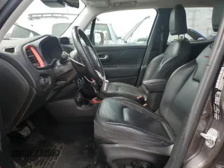 2016 Jeep Renegade Trailhawk with VIN ZACCJBCT5GPE16139, listed as a Copart auction lot 62498705 with 117,080 mi miles and Salvage title. Bid and sale history available at DreamBid. Image 7.