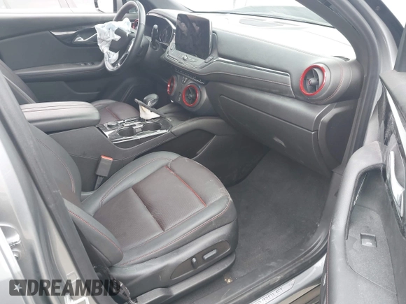 2023 Chevrolet Blazer RS with VIN 3GNKBERS6PS233928, listed as a IAAI auction lot 42339653 with 14,655 mi miles and . Bid and sale history available at DreamBid. Image 5.