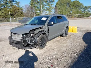 2020 Dodge Journey SE Value with VIN 3C4PDCAB3LT261182, listed as a IAAI auction lot 41644002 with 58,955 mi miles and . Bid and sale history available at carsss.com. Image 2.