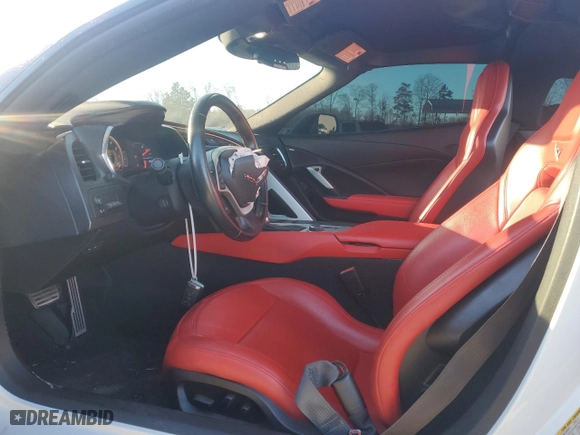2014 Chevrolet Corvette Stingray Z51 2LT with VIN 1G1YK2D76E5102535, listed as a Copart auction lot 88287025 with 69,252 mi miles and Salvage Title. Bid and sale history available at carsss.com. Image 7.