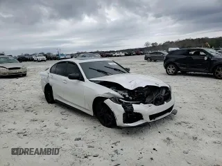 2022 BMW 3 Series M340i with VIN 3MW5U7J05N8C57442, listed as a Copart auction lot 47429075 with 50,798 mi miles and Salvage Title. Bid and sale history available at carsss.com. Image 11.