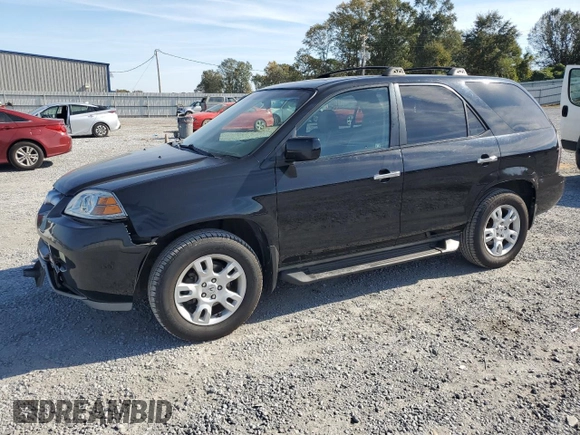 2005 Acura MDX Touring z VIN 2HNYD18715H508943, wystawiony jako Copart lot #77734044 z przebiegiem 294 205 mil mil oraz Szkoda całkowita • Salvage title. Historia ofert i sprzedaży dostępna na DreamBid. Obrazek 1.