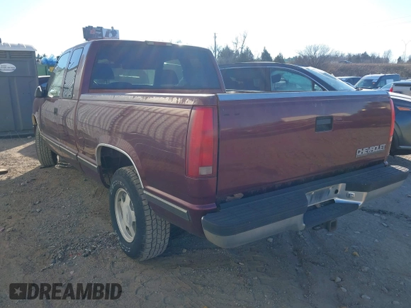 1998 Chevrolet Silverado 1500 with VIN 2GCEC19R6W1108849, listed as a IAAI auction lot 41249475 with 105,709 mi miles and . Bid and sale history available at DreamBid. Image 3.