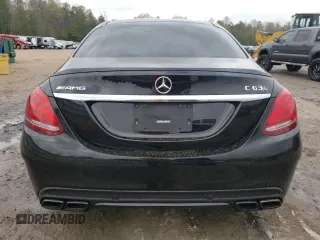 2017 Mercedes-Benz C 63 S AMG with VIN 55SWF8HB3HU193401, listed as a Copart auction lot 49440934 with 35,623 mi miles and . Bid and sale history available at DreamBid. Image 6.