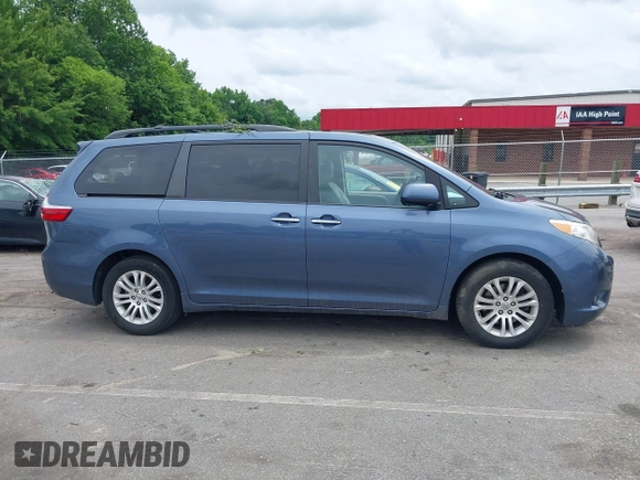 2015 Toyota Sienna XLE with VIN 5TDYK3DC3FS676919, listed as a IAAI auction lot 42475307 with 99,574 mi miles and . Bid and sale history available at DreamBid. Image 13.