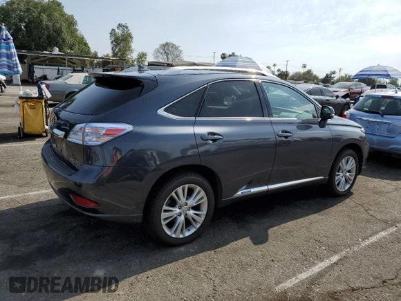 2010 Lexus RX 450h z VIN JTJBC1BA1A2022331, wystawiony jako Copart lot #53989405 z przebiegiem 90 228 mil mil oraz Szkoda całkowita • Salvage title. Historia ofert i sprzedaży dostępna na DreamBid. Obrazek 3.