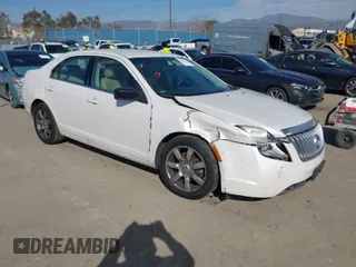 2010 Mercury Milan Premier with VIN 3MEHM0JAXAR616108, listed as a IAAI auction lot 41581286 with 63,534 mi miles. Bid and sale history available at carsss.com. Image 1.