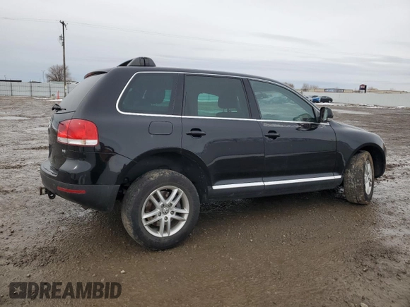 2004 Volkswagen Touareg z VIN WVGBC77LX4D062055, wystawiony jako Copart lot #45960445 z przebiegiem 201 819 mil mil oraz Szkoda całkowita • Salvage title. Historia ofert i sprzedaży dostępna na DreamBid. Obrazek 3.