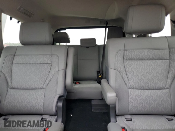 2024 Toyota Sequoia SR5 with VIN 7SVAAAAA5RX003159, listed as a Copart auction lot 45569285 with 17,581 mi miles and Salvage Title. Bid and sale history available at carsss.com. Image 10.