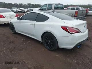 2013 Hyundai Genesis Coupe R-Spec with VIN KMHHT6KD3DU104277, listed as a IAAI auction lot 41191432 with 106,311 mi miles and . Bid and sale history available at DreamBid. Image 3.