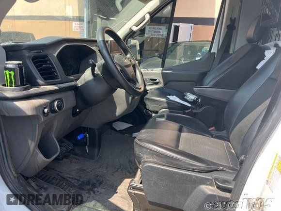 2020 Ford Transit Cargo with VIN 1FTYE1C80LKB64224, listed as a IAAI auction lot 42729880 with 119,358 mi miles and . Bid and sale history available at DreamBid. Image 6.