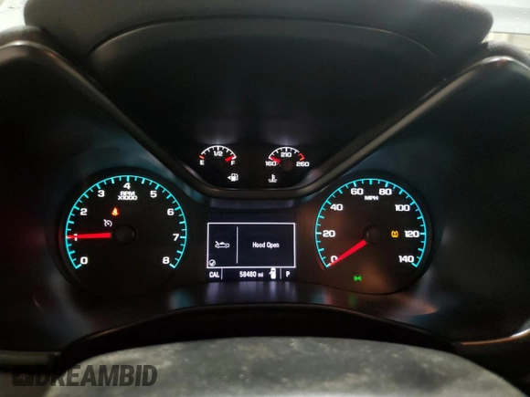 2022 Chevrolet Colorado 2WD LT with VIN 1GCHSCEA3N1155224, listed as a Copart auction lot 54318215 with 58,480 mi miles and Clean Title. Bid and sale history available at carsss.com. Image 9.