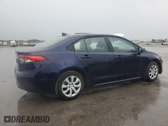 2024 Toyota Corolla LE with VIN 5YFB4MDE4RP094591, listed as a Copart auction lot 57580155 with 16,134 mi miles and Clean title. Bid and sale history available at DreamBid. Image 3.