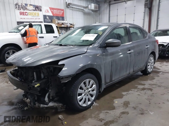 2019 Nissan Sentra S with VIN 3N1AB7AP6KY388074, listed as a IAAI auction lot 41516308 with 34,005 mi miles and . Bid and sale history available at DreamBid. Image 18.