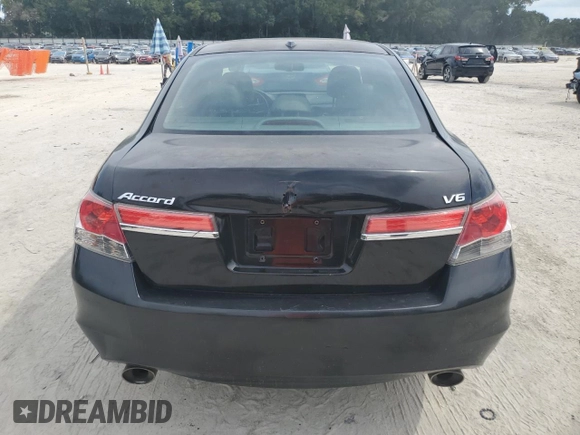 2011 Honda Accord EX-L with VIN 1HGCP3F86BA002955, listed as a Copart auction lot 65943065 with 130,847 mi miles and Clean title. Bid and sale history available at DreamBid. Image 6.