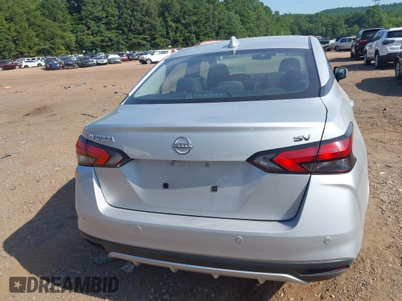 2023 Nissan Versa SV with VIN 3N1CN8EVXPL853622, listed as a IAAI auction lot 42863888 with 52,084 mi miles and . Bid and sale history available at DreamBid. Image 16.