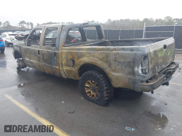 2003 Ford Super Duty F-250 XL with VIN 1FTNW21P03EC92543, listed as a IAAI auction lot 41295880 with 1 mi miles. Bid and sale history available at carsss.com. Image 3.