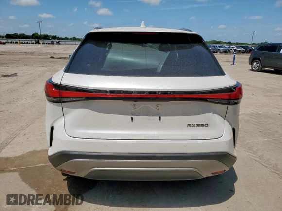 2024 Lexus RX 350 with VIN JTJCHMAA2R2016445, listed as a Copart auction lot 64365735 with 22,808 mi miles and Clean title. Bid and sale history available at DreamBid. Image 6.