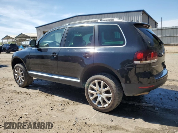 2010 Volkswagen Touareg VR6 with VIN WVGBF7A97AD003738, listed as a Copart auction lot 50394915 with 126,591 mi miles and Salvage Title. Bid and sale history available at DreamBid. Image 2.