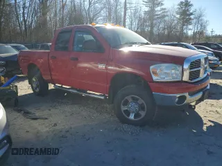 2009 Dodge Ram 2500 SLT with VIN 3D7KS28T49G524151, listed as a Copart auction lot 80905944 with 187,325 mi miles and Salvage Title. Bid and sale history available at carsss.com. Image 4.