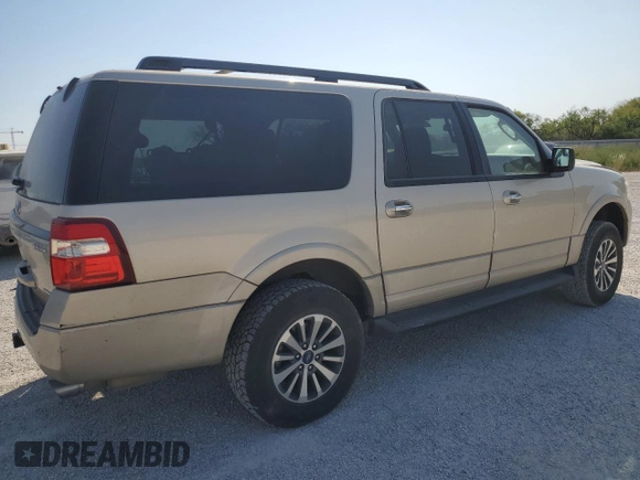 2017 Ford Expedition EL XLT with VIN 1FMJK1HTXHEA82848, listed as a Copart auction lot 74595854 with 49,186 mi miles and Salvage Title. Bid and sale history available at carsss.com. Image 3.
