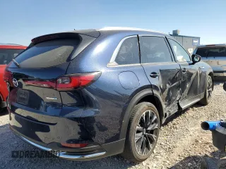 2024 Mazda CX-90 Premium Plus with VIN JM3KKEHA3R1123450, listed as a Copart auction lot 71488854 with 12,983 mi miles and Salvage title. Bid and sale history available at DreamBid. Image 3.