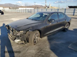 2024 Volvo S60 Plus Dark Theme with VIN 7JRL12TL3RG285763, listed as a Copart auction lot 78530064 with 11,952 mi miles and Salvage Title. Bid and sale history available at carsss.com. Image 1.