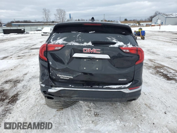 2018 GMC Terrain SLT with VIN 3GKALVEX3JL217694, listed as a Copart auction lot 87689185 with 76,081 mi miles and Salvage Title. Bid and sale history available at carsss.com. Image 6.