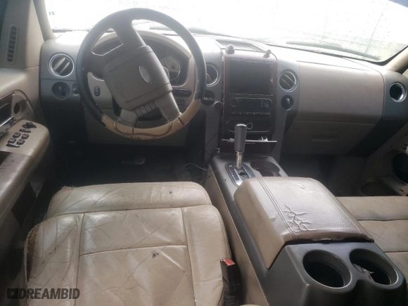2005 Ford F-150 XLT with VIN 1FTPW12535KD34742, listed as a Copart auction lot 47525995 with 223,123 mi miles and Salvage Title. Bid and sale history available at carsss.com. Image 8.