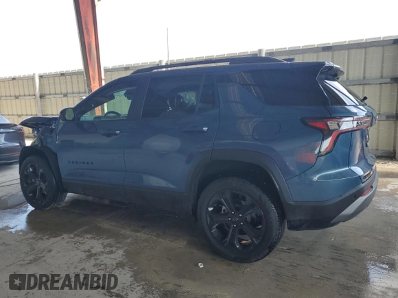 2025 Chevrolet Equinox FWD LT with VIN 3GNAXHEG0SL156380, listed as a Copart auction lot 52613955 with 1,928 mi miles and Salvage Title. Bid and sale history available at DreamBid. Image 2.