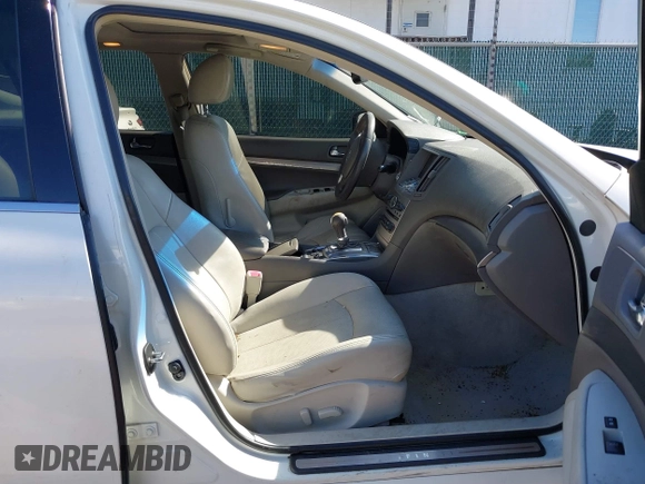 2012 Infiniti G25 x with VIN JN1DV6AR2CM860727, listed as a IAAI auction lot 39649051 with 125,483 mi miles and . Bid and sale history available at DreamBid. Image 5.