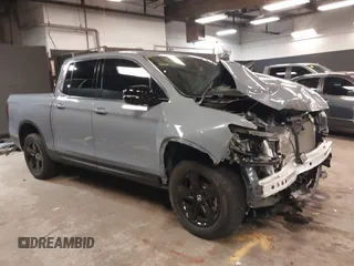 2022 Honda Ridgeline Black Edition with VIN 5FPYK3F80NB032006, listed as a IAAI auction lot 42221316 with 26,030 mi miles and . Bid and sale history available at DreamBid. Image 1.