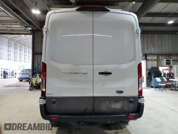 2023 Ford Transit Cargo z VIN 1FTBR1C86PKB96319, wystawiony jako Copart lot #59361285 z przebiegiem 34 823 mil mil oraz Szkoda całkowita • Salvage title. Historia ofert i sprzedaży dostępna na DreamBid. Obrazek 6.