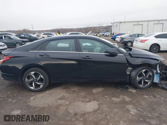 2023 Hyundai Elantra Limited with VIN KMHLP4AG6PU400980, listed as a IAAI auction lot 41886606 with 19,219 mi miles and . Bid and sale history available at DreamBid. Image 13.
