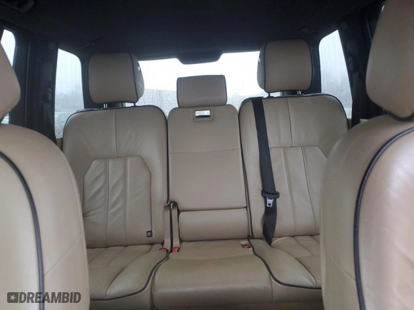 2012 Land Rover Range Rover HSE with VIN SALME1D44CA387407, listed as a Copart auction lot 43020105 with 126,198 mi miles and Salvage Title. Bid and sale history available at carsss.com. Image 10.