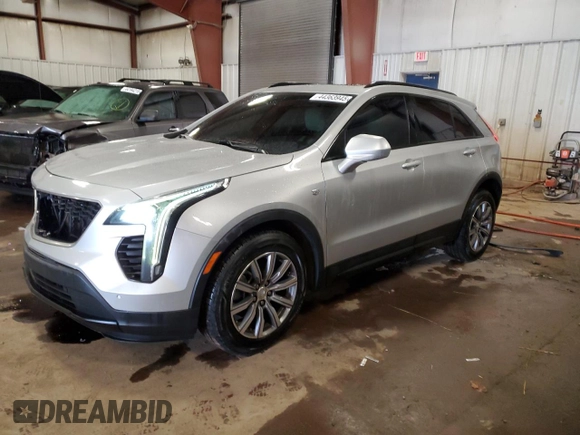 2020 Cadillac XT4 AWD Sport with VIN 1GYFZFR40LF092215, listed as a Copart auction lot 44363945 with 100,675 mi miles and Salvage title. Bid and sale history available at DreamBid. Image 1.