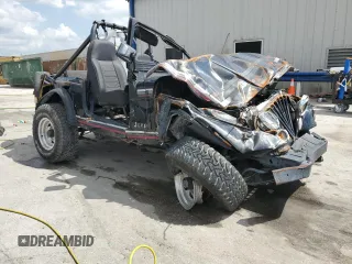 1985 Jeep CJ with VIN 1JCUM87A5FT013089, listed as a Copart auction lot 51692495 with 7,443 mi miles and Non Repairable. Bid and sale history available at carsss.com. Image 4.