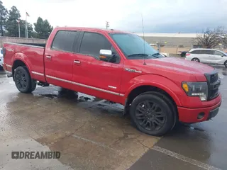 2011 Ford F-150 XLT with VIN 1FTFW1ET2BFC71384, listed as a IAAI auction lot 41538077 with 172,437 mi miles. Bid and sale history available at carsss.com. Image 1.