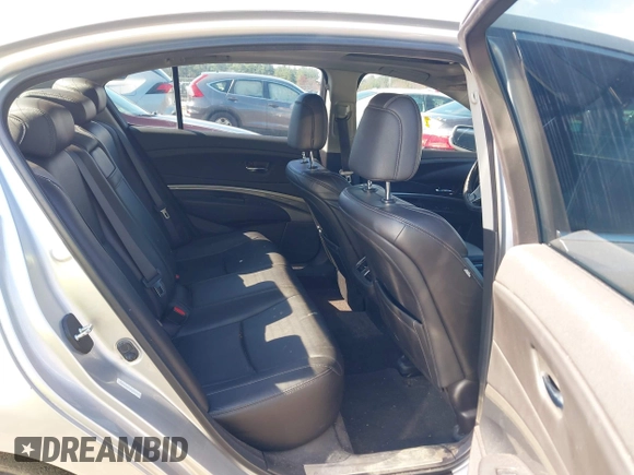 2014 Acura RLX with VIN JH4KC1F3XEC002575, listed as a IAAI auction lot 41972287 with 126,636 mi miles. Bid and sale history available at carsss.com. Image 8.