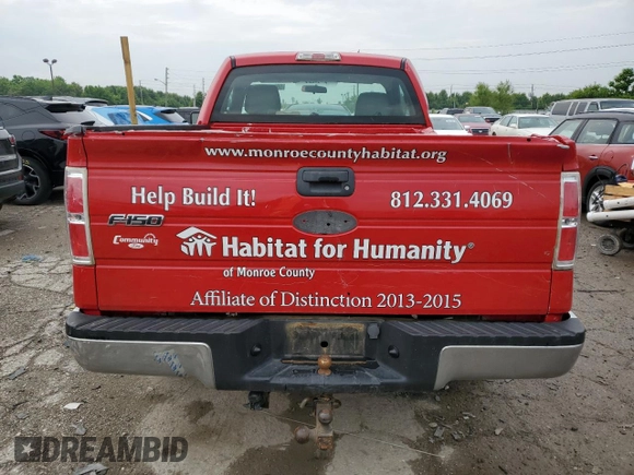 2009 Ford F-150 XL z VIN 1FTRF12W79KB04287, wystawiony jako Copart lot #58559045 z przebiegiem 54 329 mil mil oraz Szkoda całkowita • Salvage title. Historia ofert i sprzedaży dostępna na DreamBid. Obrazek 6.