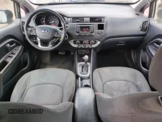 2013 Kia Rio EX with VIN KNADN4A38D6165846, listed as a Copart auction lot 61472955 with 180,536 mi miles and Salvage title. Bid and sale history available at DreamBid. Image 8.