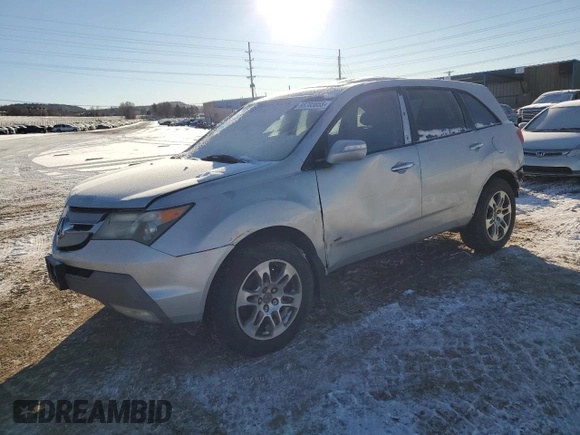 2008 Acura MDX with VIN 2HNYD28278H539502, listed as a Copart auction lot 88703855 with 199,248 mi miles and Salvage Title. Bid and sale history available at DreamBid. Image 1.