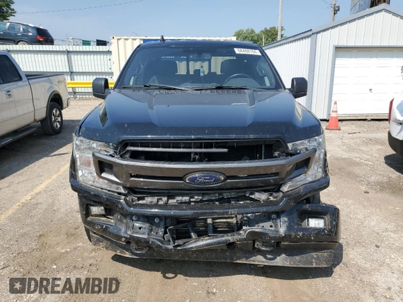 2018 Ford F-150 XL with VIN 1FTEW1EP1JFC00903, listed as a Copart auction lot 68488784 with 83,643 mi miles and Salvage Title. Bid and sale history available at DreamBid. Image 5.