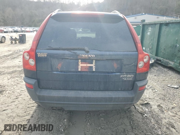 2004 Volvo XC90 с VIN YV1CZ91H041118409, выставлен на аукционе Copart как лот 42971715 с пробегом Не указан миль и Списание • Salvage title. История ставок и продаж доступна на DreamBid. Изображение 6.