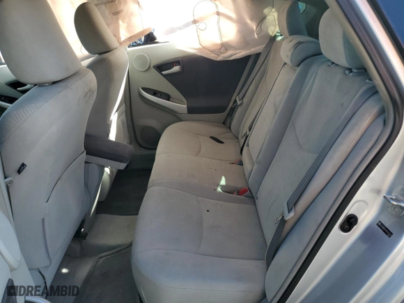 2011 Toyota Prius I with VIN JTDKN3DU4B0260297, listed as a Copart auction lot 50455505 with 108,523 mi miles and Salvage Title. Bid and sale history available at carsss.com. Image 11.