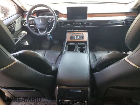 2020 Lincoln Aviator Reserve with VIN 5LM5J7WC1LGL17402, listed as a Copart auction lot 57256665 with Not provided miles and Salvage title. Bid and sale history available at DreamBid. Image 8.