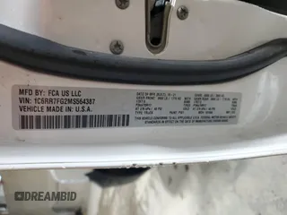 2021 Ram 1500 Tradesman z VIN 1C6RR7FG2MS564387, wystawiony jako Copart lot #60854825 z przebiegiem 176 835 mil mil oraz Czysty tytuł • Clean title. Historia ofert i sprzedaży dostępna na DreamBid. Obrazek 12.