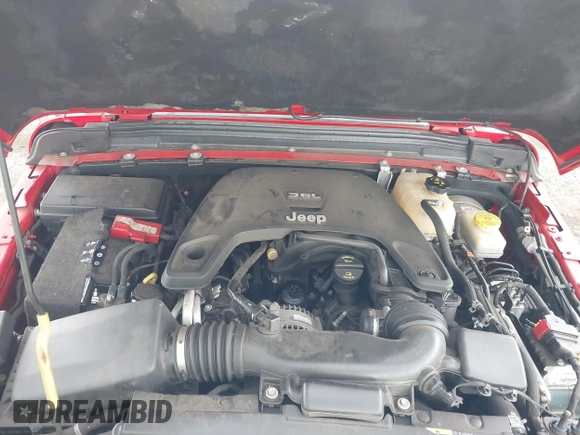 2018 Jeep Wrangler Unlimited Sahara with VIN 1C4HJXEG1JW310817, listed as a IAAI auction lot 42248374 with 64,516 mi miles and . Bid and sale history available at DreamBid. Image 10.
