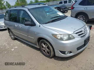 2004 Mazda MPV ES z VIN JM3LW28J740506782, wystawiony jako IAAI lot #42223428 z przebiegiem 202 865 mil mil oraz . Historia ofert i sprzedaży dostępna na DreamBid. Obrazek 1.