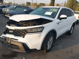 2023 Kia Sorento LX with VIN 5XYRG4LC3PG229597, listed as a IAAI auction lot 41472960 with 7,274 mi miles. Bid and sale history available at carsss.com. Image 17.